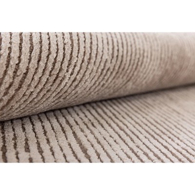 Индийский коричневый ковер с текстурой KARTTIKEYA Brown Cloth