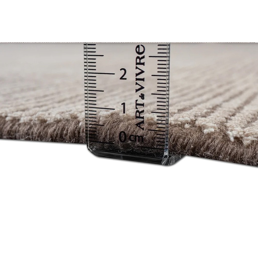 Индийский коричневый ковер с текстурой KARTTIKEYA Brown Cloth