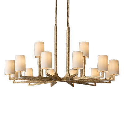 Большая современная люстра для гостинной Wright Round Chandelier