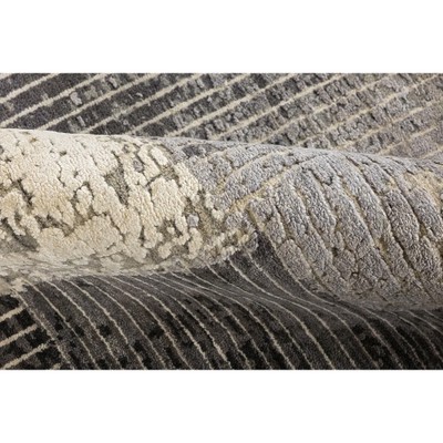 Индийский ковер с геометрическим узором Dazzling Grey из натуральных материалов