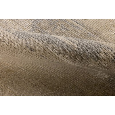 Индийский круглый ковер из натуральных материалов Beige Moony Sonder