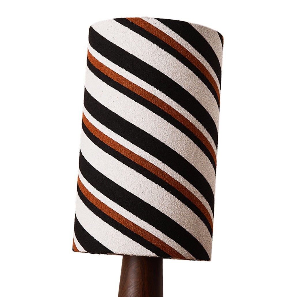 Современный Торшер в полоску Diagonal Stripe Floor Lamp