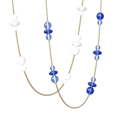 Подвесной светильник BARRY Blue Beads