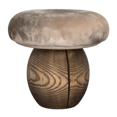 Пуф Гриб Mushroom pouf Beige